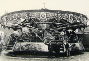 Comerica Park Carousel, In the northwestern corner of the D…