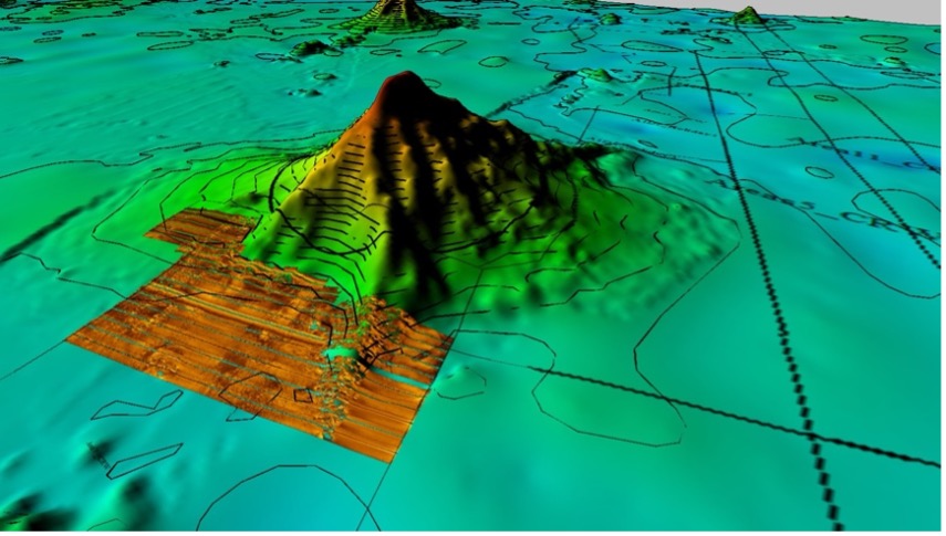 3D render of sonar images